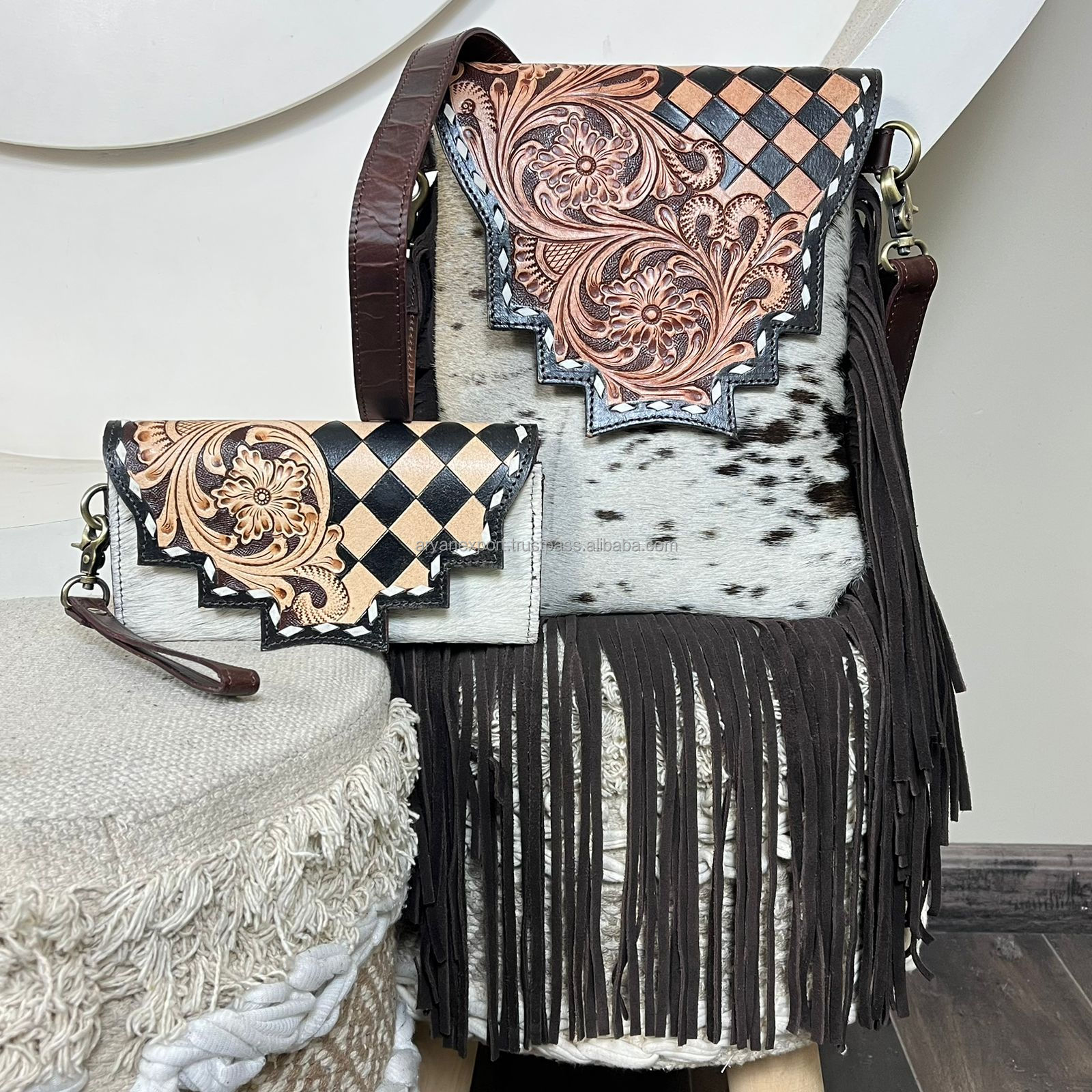 Carreaux Beige et Marron