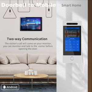 Intercomunicador de vídeo Ip para apartamento, sistema de intercomunicación con cámara Dual de alta resolución, Wifi, con tarjeta de desbloqueo, sistema de entrada de acceso