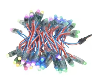 DC5V/12V 9 мм WS2811 Светодиодный пиксельный узел, с четким/красочным/черным проводом, опционально - Product Image 3