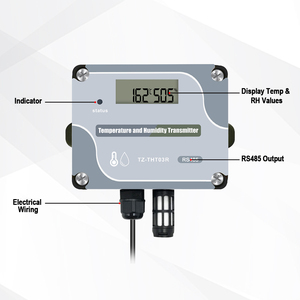 LED Digital RS485 MODBUS RTU humedad sensor de temperatura - Product Image 5