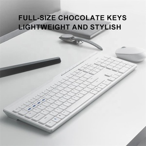 Rapoo 8100GT Custom Membrane 105Key <strong>Keyboard</strong> Mouse Combo Trading Wireless Gaming Tablet <strong>with</strong> <strong>Keyboard</strong> - Product Image 4