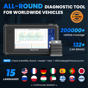MUCAR VO6 Todos los coches Sistema completo gratuito de por vida 28 reinicios Obd2 Herramientas de diagnóstico Codificación ECU Escaneo bidireccional Obd 2 Escáner automático - Product Image 2