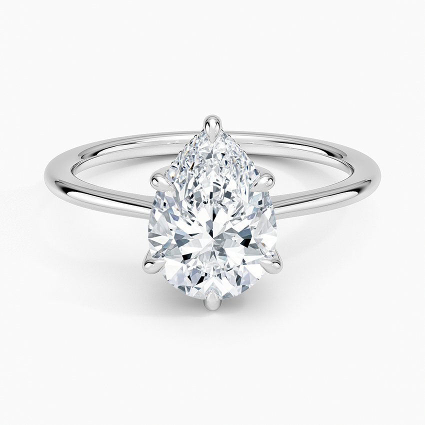 White Gold Plated