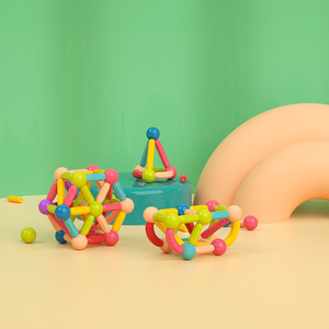 Sáng Tạo Tự Làm Lắp Ráp 3D Xây Dựng Từ Thanh Và Bóng Đồ Chơi Thiết Lập Giáo Dục Gốc Từ Chơi Làm Bằng Nhựa Bền - Product Image 3