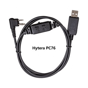 Hytera PC76 veri programlama ve indirme kablosu (USB) BD5, PD4 serisi, BD615 ve analog TC508 için AM-to-2Pin RoHS REACH - Product Image 2