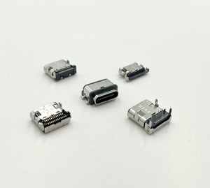 24针USB 3.1 C型母插座连接器插孔端口DIP SMT 180度更换适配器