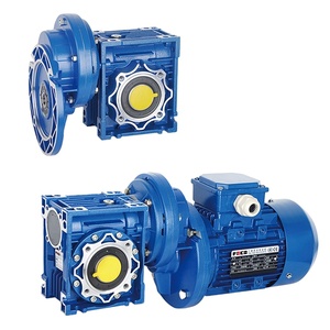 NMRV030 กล่องเกียร์หนอนสามเฟสพร้อมมอเตอร์ความเร็วเอาต์พุต 60W อัตราส่วน 5:1 280rpm 1.77NM - Product Image 4
