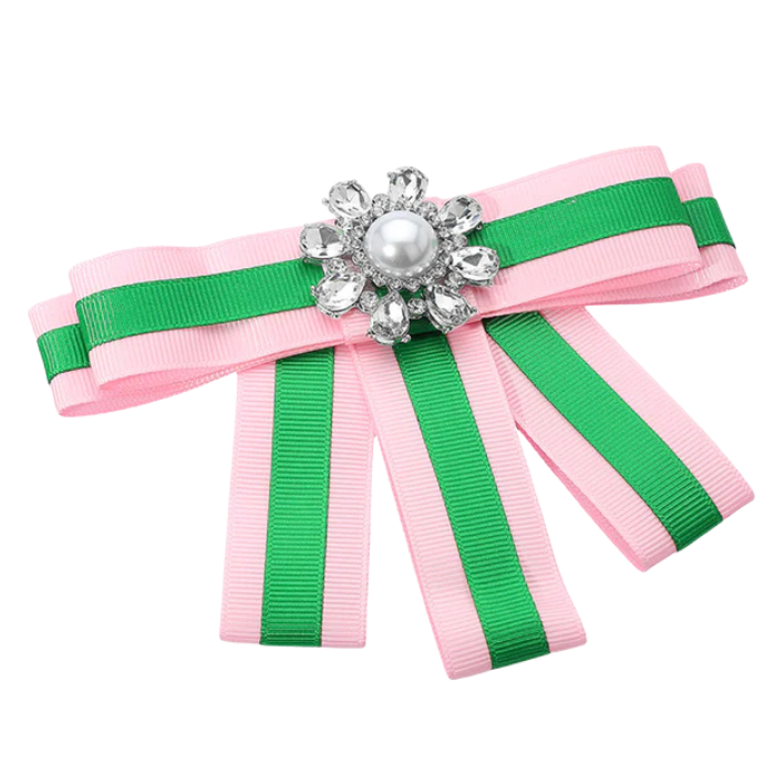 broche avec nœud en ruban