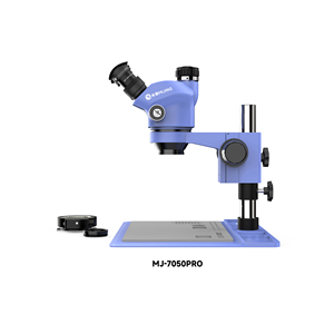 MIJING 7050PRO Cabezal de microscopio trinocular 7-50X/6,5-65X Simul Focal Zoom continuo Microscopio estéreo Juego de herramientas de soldadura - Product Image 6