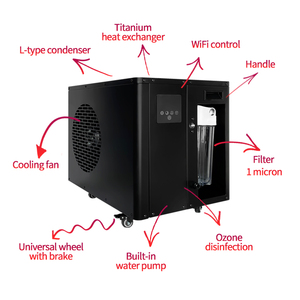 Water <strong>Chiller</strong> Cool to 2 Degrees with Pump UV Filter Wifi <strong>Control</strong> Ice Bath Water <strong>Chiller</strong>