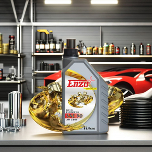 SAE Plus SAE 50 API CD/SF kompresör yağı genel baz yağ bileşimi ile en iyi otomotiv yağlayıcı geri dönüştürülmüş ve Virgen yağı - Product Image 4