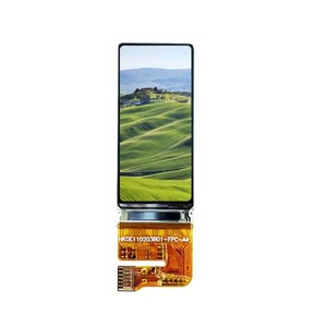 Piccolo OLED 1.1 pollici 126*294 IPS SPI 13pin Bar AMOLED modulo LCD da 1.12 pollici JD9613 per Smart Band braccialetto OLED Display - Product Image 1
