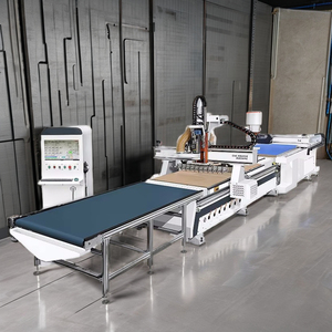 Factory Supply Fully <strong>Auto</strong> <strong>CNC</strong> <strong>Router</strong> Cutting <strong>Machine</strong> for Furniture Plate Automatic <strong>Loading</strong> and Unloading Woodworking Price - Product Image 6