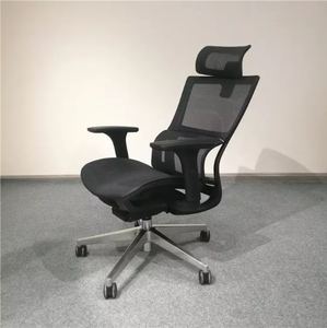 Trắng văn phòng Máy Trạm Wall Mount thanh lịch hành chính vải Mạng Ông Chủ Ergonomic Máy tính chơi Game ghế - Product Image 3