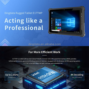 Tableta industrial resistente Windows 11 Pro de 10 pulgadas con escáner RFID de código de barras 2D de 8GB/128GB opcional utilizado para escenarios profesionales - Product Image 5