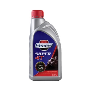 Engine <strong>Oil</strong> STATES SUPER 4T Blended From High Quality Base <strong>Oils</strong> and Special Additives Protects the Engine - Product Image 1