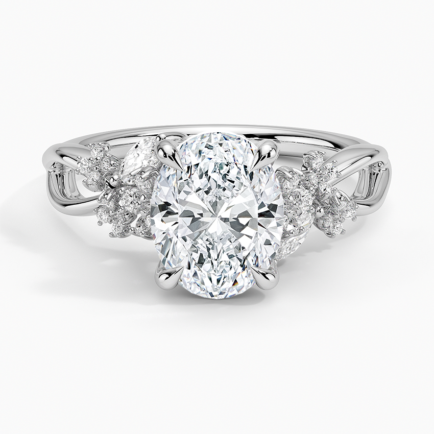 White Gold Plated