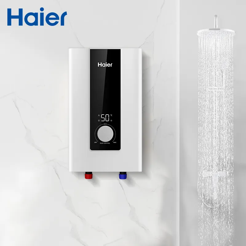 Prix usine Tube en plastique chauffage rapide économie d'eau Thermostat automatique douche à eau chaude électrique instantanée Geyser chauffe-eau