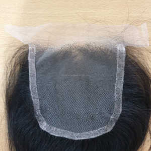 Wholesale 5X5 Closure 100% Human Hair Indonesian <strong>Virgin</strong> Straight Hair with Natural Color High Quality Human <strong>Remy</strong> Hair