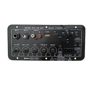 Home <strong>Amplifier</strong> with Mono Channel Bluetooth 30-120W <strong>Output</strong> FM Radio USB TF SD Mic Remote Bass <strong>Control</strong> Mic for Home Use - Product Image 1