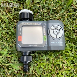 Sistema di irrigazione digitale automatico con programma di facile installazione e Display LCD Timer per irrigatori d'acqua da giardino - Product Image 1