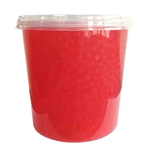 Boba para zumo de fruta, pomada