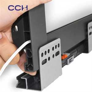 Sistema de Cajones Delgados con Iluminación LED de Fábrica, Cierre Suave, Correderas Ocultas, Piezas de Cajones Metálicas, Accesorios para Cajones, Sistema de Cajones para Gabinetes - Product Image 5