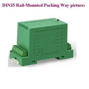 Aislador de temperatura del convertidor y Sensor de señal PT100/Cu50 RTD para aplicaciones de programación PLC y control industrial - Product Image 5