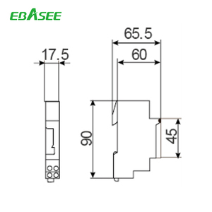 Anpassungs unterstützung EBASEE UL180a 24-Stunden-Zeitschalter Manuelle Steuerung Abdeckung Mechanischer Timer - Product Image 6