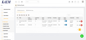 Software di esame Online basato su Cloud con Proctoring virtuale, test personalizzati, monitoraggio e Reporting in tempo reale