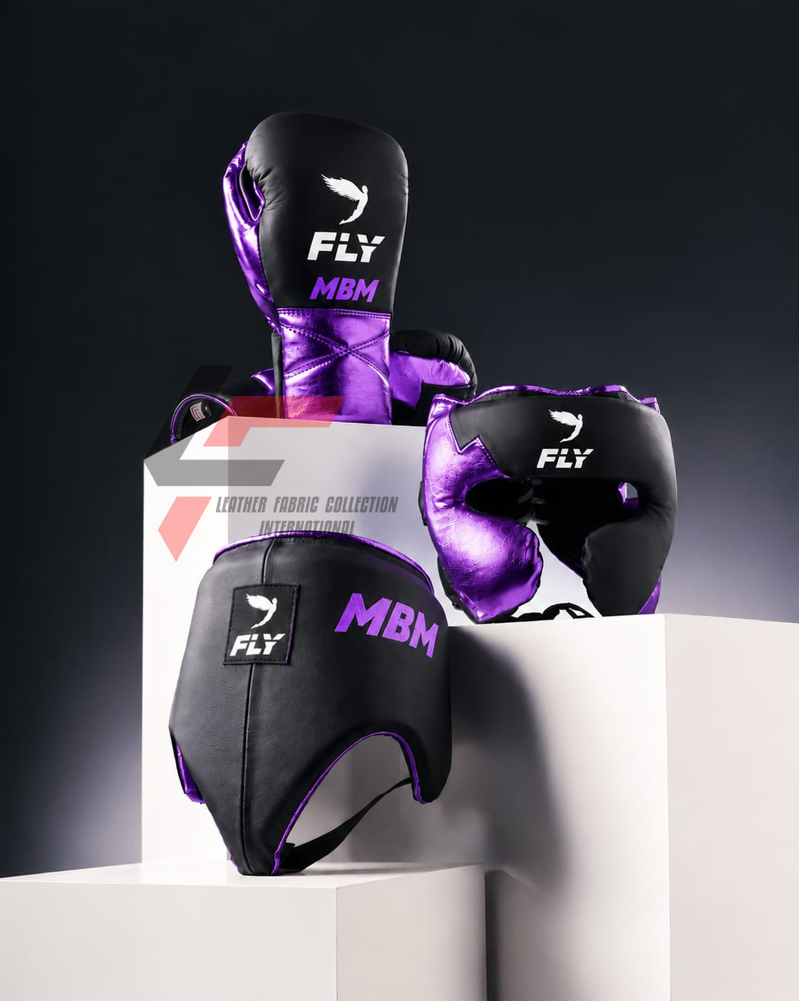 Negro y morado