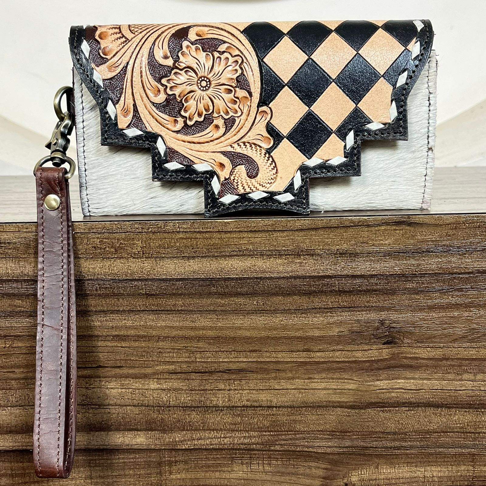 Tan & Brown Checkered