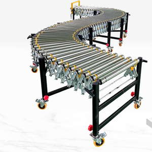 Hochwertiger Stahl rollen förderer zum Be-und Entladen von Containern Reifen/Kartons - Product Image 3
