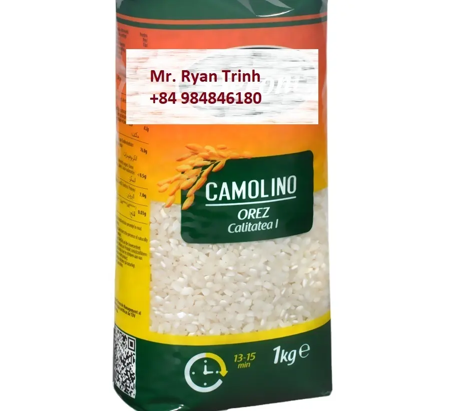 UAE 및 중동 시장 유통 업체에 적합한 베트남의 카모리노 쌀 중간 곡물 쌀