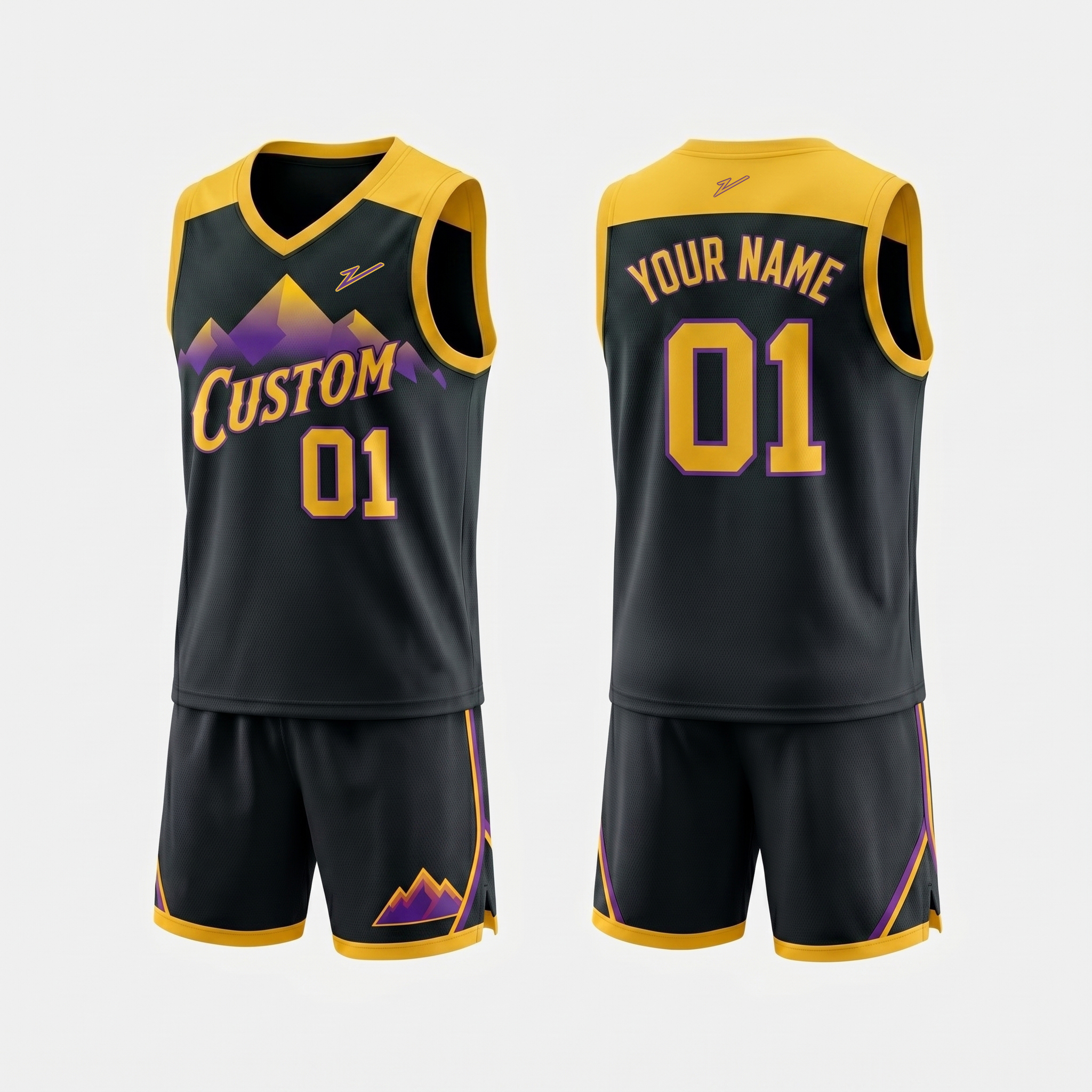 Black + Gold