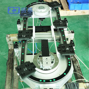 弯轨直线系统同步带圆形导轨圆形输送机弯轨输送机 - Product Image 1