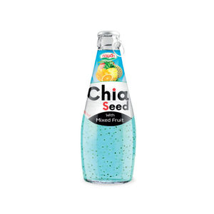 น้ำกีวี290มล. มีตัวอื่มน้ำผลไม้ Chia Seed เครื่องดื่ม nawon ในเวียดนามตัวอย่างฟรีฮาลาล ISO ต่ำมีฉลากตามสั่ง - Product Image 2