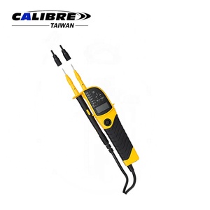 TAIWAN CALIBRE LED/LCDディスプレイ付き2極多機能連続性電圧テスター