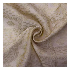 100% Zijden Stoffen Textiel Print Brokaat Stof Indianen Effen Custom Chiffon Kostuum Bruiloft Aangepaste Tsjechische Republiek
