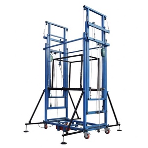 Andamio eléctrico para trabajo elevado estable Plataforma elevadora eléctrica para transporte de carga pesada en almacenes - Product Image 2