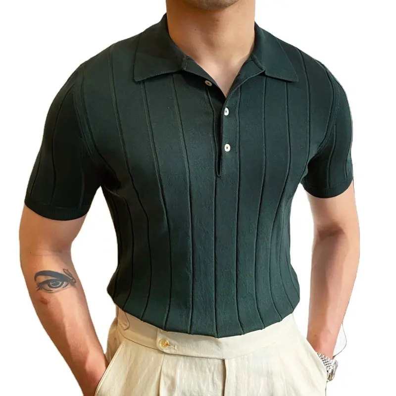 เสื้อโปโลผ้าฝ้าย100สำหรับผู้ชายเสื้อโปโลปักลายเสื้อโปโลผ้าโพลีเอสเตอร์เสื้อคอเต่าออกแบบได้ตามต้องการ