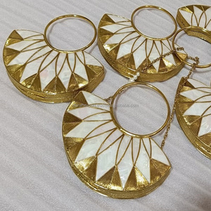 金属拖把离合器肩包宝石作品装饰刺绣女士派对用品射频工艺品