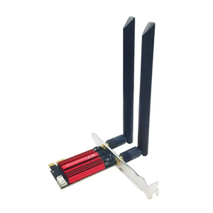 1200Mbps Dual Band <strong>Wireless</strong> WiFi Adapter <strong>Network</strong> Card for Desktop <strong>Computers</strong> with 5G Gigabit Connectivity for Windows 10 and 11 - Product Image 1