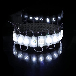 ฉีด1led 12โวลต์ Smd Pcb โมดูล3030 Led 155องศาเลนส์64 Led 60วัตต์สำหรับการแสดงผลป้าย - Product Image 1