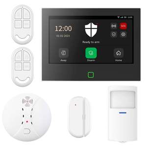 Wireless 7-inch IPS Full-color Display WiFi Smart Home <strong>Security</strong> <strong>Alarm</strong> System with Alexa GSM <strong>Alarm</strong> System Home <strong>Security</strong> - Product Image 6