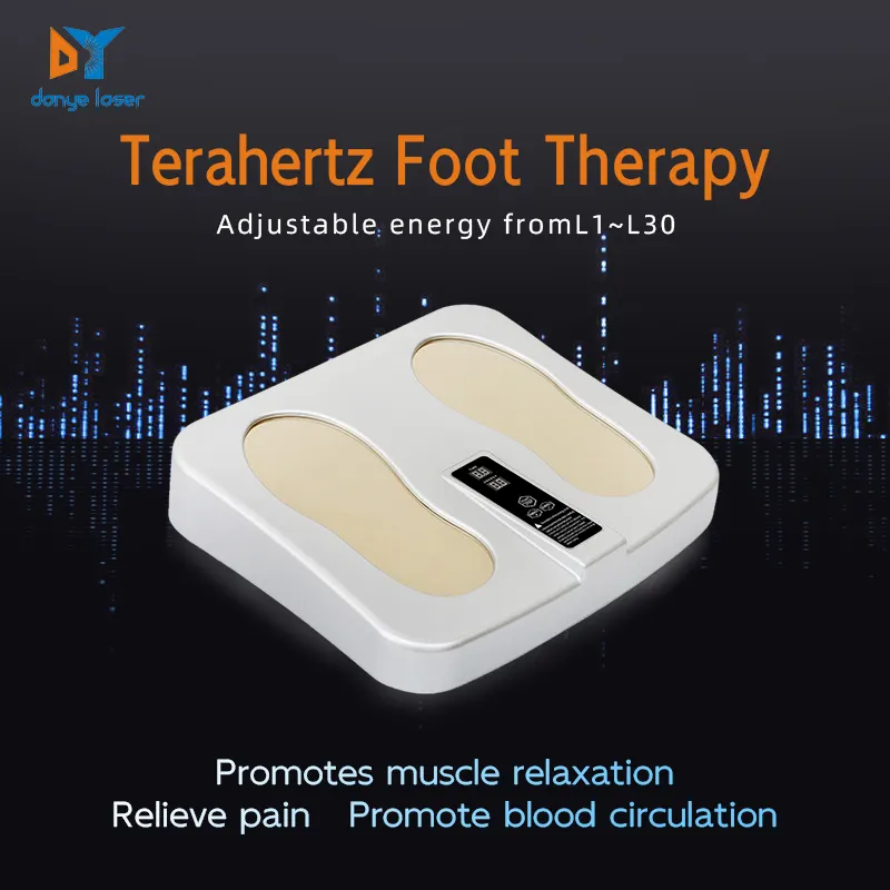 Tendance meilleur masseur de pieds thérapie térahertz par la chaleur avec des produits de massage PEMF pour la relaxation et la thérapie des pieds