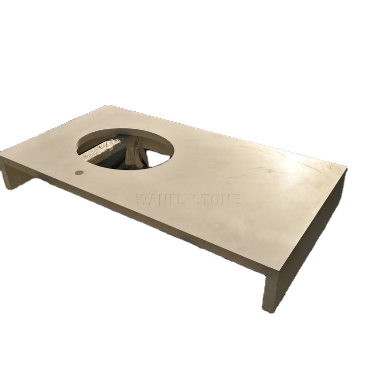 High Quality Pure White Quartz Stone kitchen countertop and bath vanity top for sale