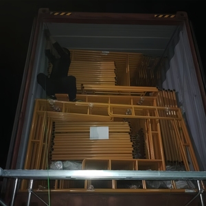 Sistema de andamio de marco para uso en construcción, pintura de andamio de Marco H móvil, galvanizado en caliente en venta - Product Image 5