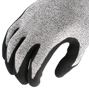 MaxiPact haute performance 13 jauge niveau E résistant aux coupures sable nitrile paume enduit hommes anti coupure gants de sécurité gants de travail - Product Image 3