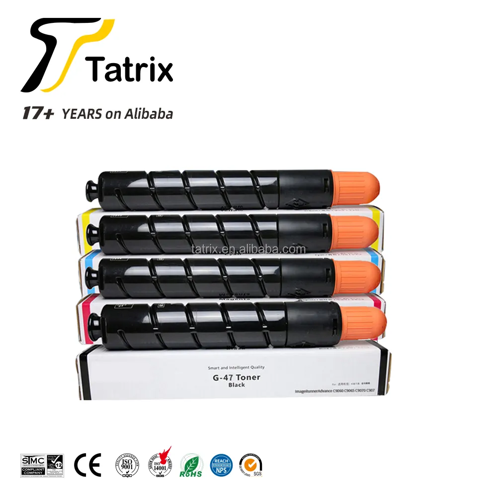 Tatrix เข้ากันได้ G47 G47โทนเนอร์เครื่องถ่ายเอกสาร/GPR-32/C-EXV30ตลับหมึกสำหรับ Canon IR ADV C9065/9075/9270/9280